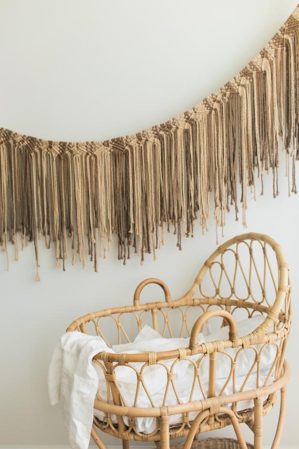 Bohemian baby nursery clearance decor